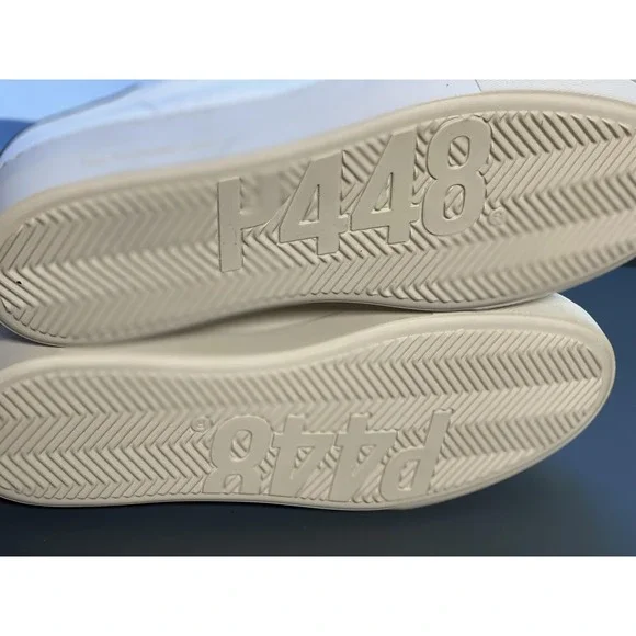 P448 Shoes Womens Size 39 Thea Vegan Apple Sustainability Low Top Leather Italy - Picture 10 of 11